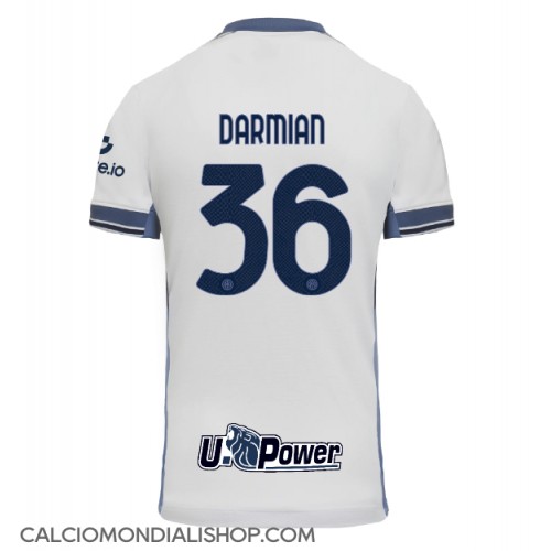 Maglie da calcio Inter Milan Matteo Darmian #36 Seconda Maglia 2024-25 Manica Corta